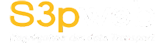 Logo S3P Web blanc et jaune